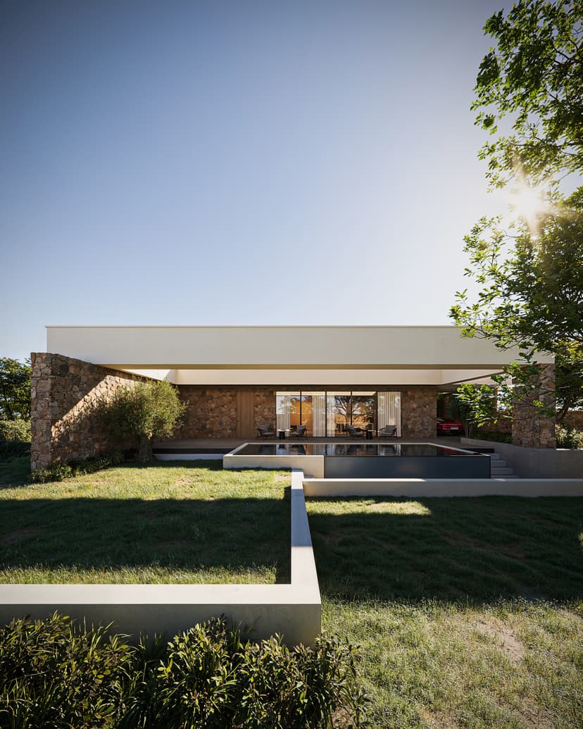 Modern House Night