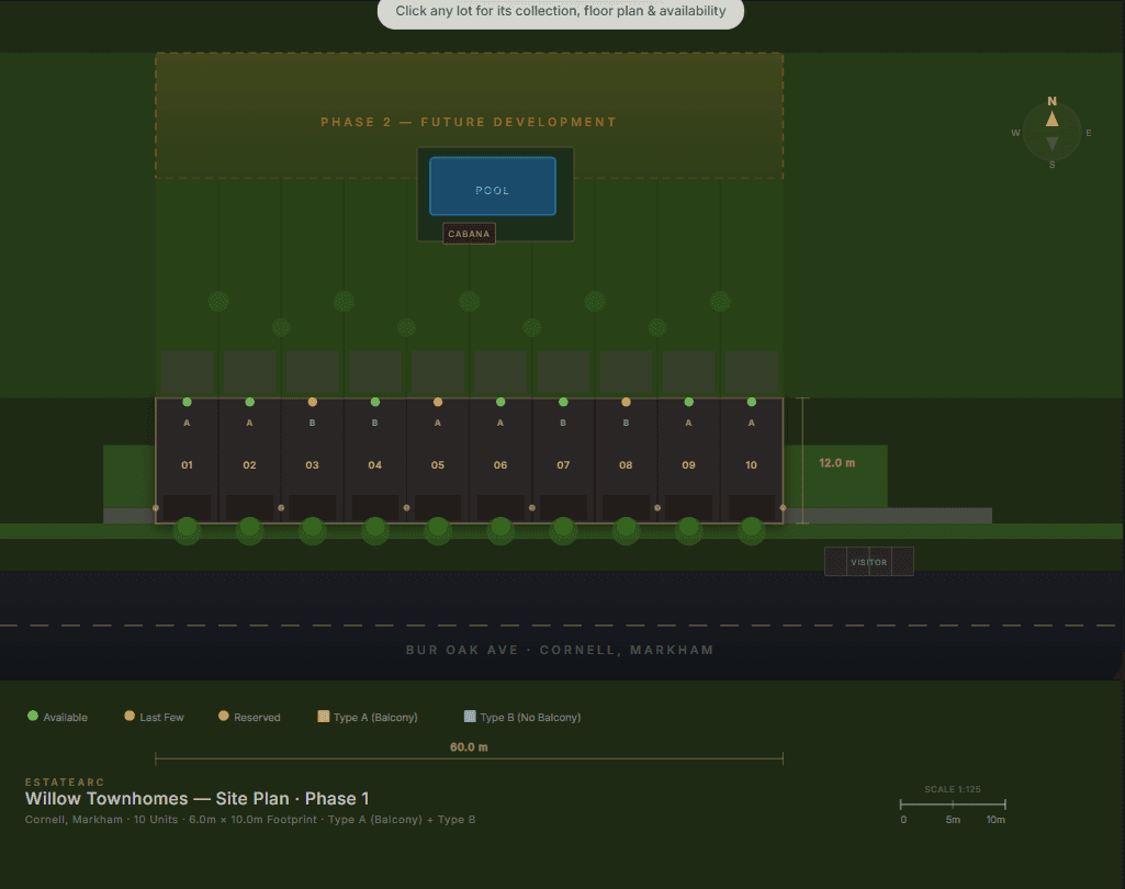 Interactive Site Plan — hero